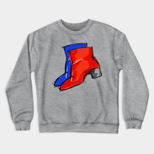 Boots Crewneck Sweatshirt